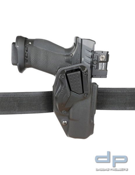 BIANCHI® 2007 Gürtelholster für Walther PDP 4&quot;/4,5&quot;, Kunststoff, schwarz