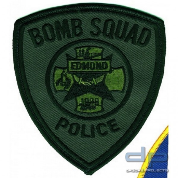 Stoffaufnäher - Edmond Police Bomb Squad