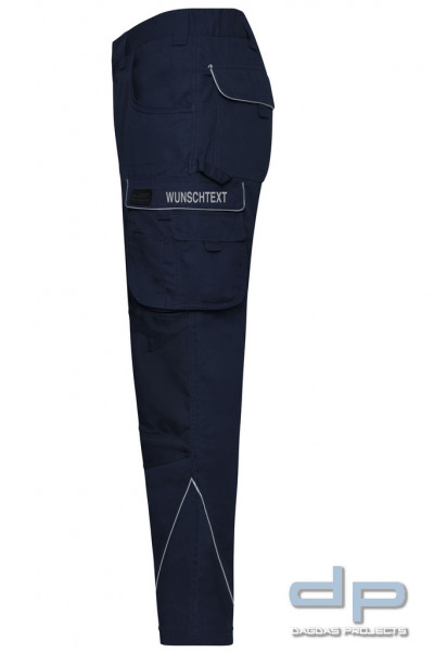 Einsatzhose dp S-Serie in verschiedenen Farben mit Wunschaufdruck, Farbe: Navy, Größe: 42, 68