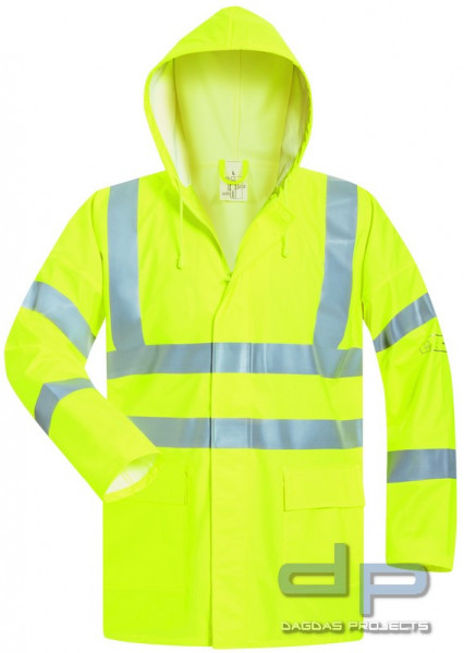 MULTINORM PU-REGENJACKE in GELB und ORANGE