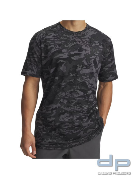 Under Armour® T-Shirt ABC, loose, camo schwarz