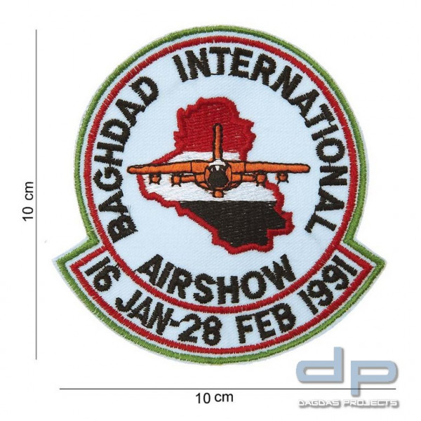 Emblem Stoff International Airshow Baghdad