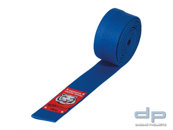 DANRHO Budo Gürtel Junior ca. 4 cm breit Farbe: Blau