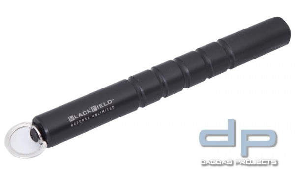 BlackField Kubotan mit Ring Black