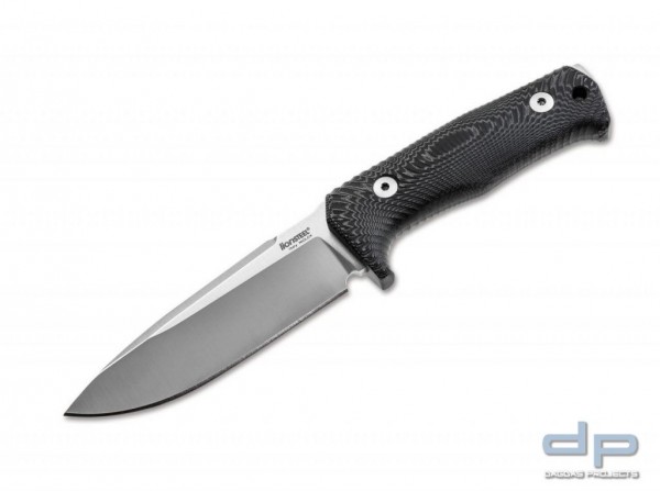 LionSteel T5 Satin Fahrtenmesser Schwarz