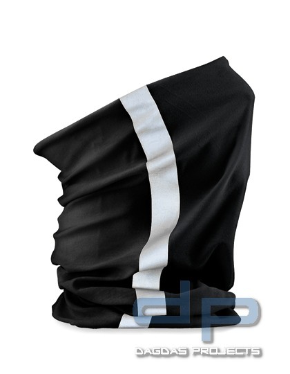 Schlauchschal Morf™ Enhanced-Viz Farbe: Schwarz