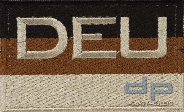 BW Hoheitsabzeichen DEU Sand mit Klettband - Groß