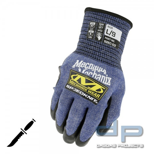 MECHANIX SPEEDKNIT S2EC- 03 SCHNITTSCHUTZHANDSCHUH