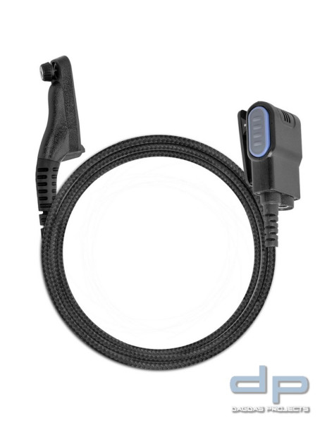 N-ear CHOICE(TM) - T2 PTT Schultermikro - Set, wasserabweisend, schwarz
