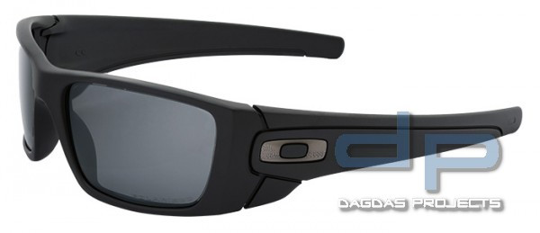 OAKLEY SI FUEL CELL CERAKOTE GRAPHITE BLACK/BLACK IRIDIUM POLARIZED O-LOGOEINDRUCK CAL.5.56