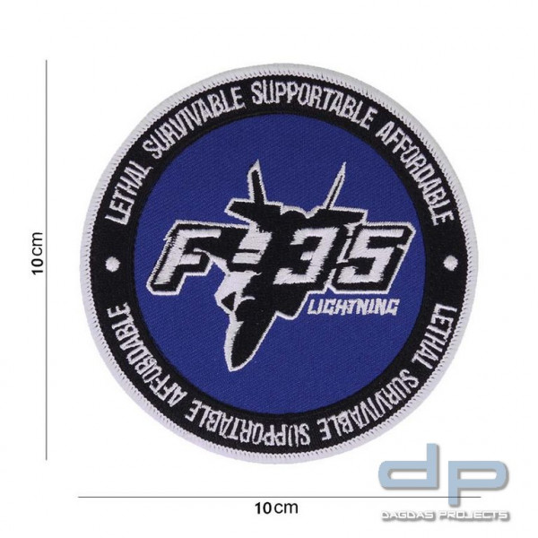 Emblem Stoff F-35 Lightning