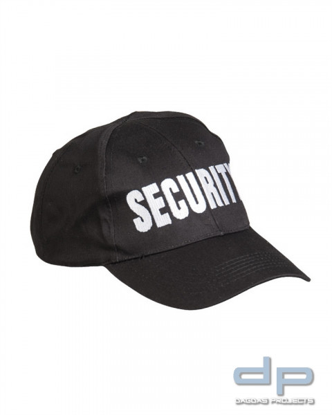 BASEBALL CAP SCHW. ′SECURITY′ VPE 12