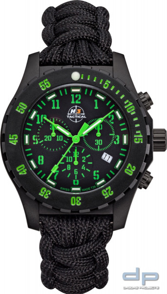 H3TACTICAL Trooper Green Chronograph Paracord