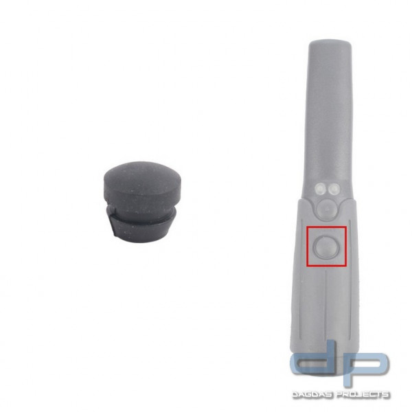 GARRETTTM Ersatz Schaltergummi für EIN/AUS Taster an Metall-Handsonde THD