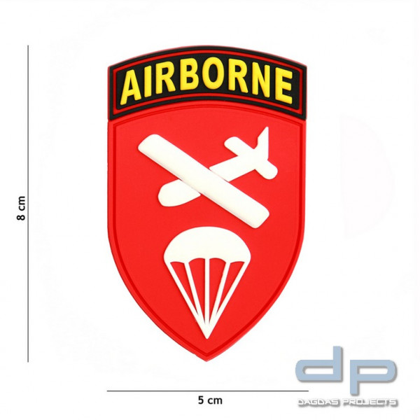 Emblem 3D PVC Airborne Command