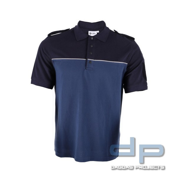 ETZEL® Poloshirt NRW, blau/dunkelblau