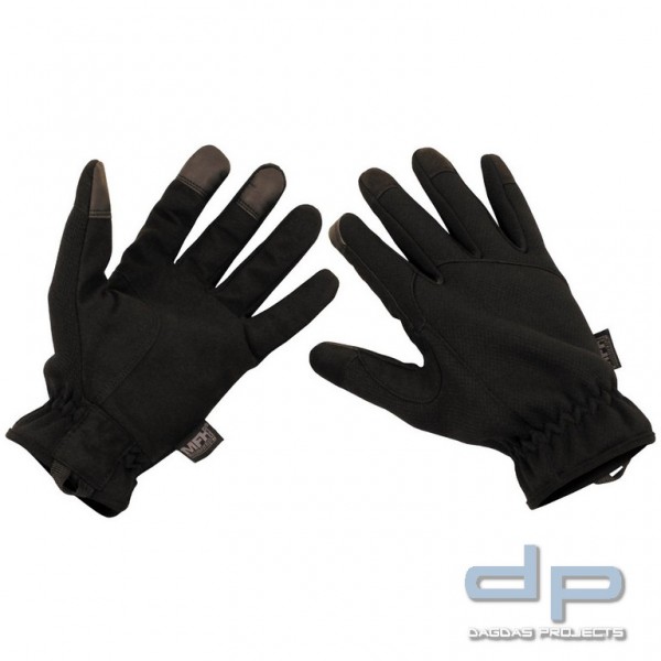 Fingerhandschuhe, schwarz, &quot;Lightweight&quot;