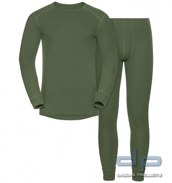 Odlo Active Original Baselayer Set Warm oliv