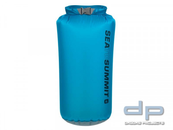 Sea to Summit Ultra-Sil Drysack 8L, blau, Volumen 8 Liter, Ulta-Sil 30D, Hypalon Rollverschluss