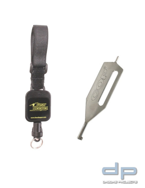 Combo - Premium Handfesselschlüssel HK10 + GearKeeper® RT5