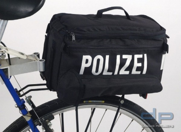 Fahrradtasche - Polizei