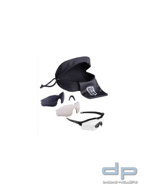 BOLLÉ® Takt. Schutz/Schießbrille BSSI MY6 inkl. Scheiben und Etui