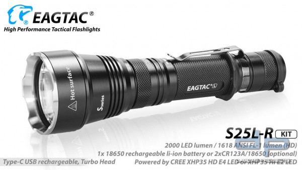 EAGTAC S25L-R XHP35 HI E2 Kit