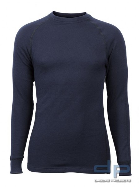 Brynje Langarm Shirt Flammhemmend Navy