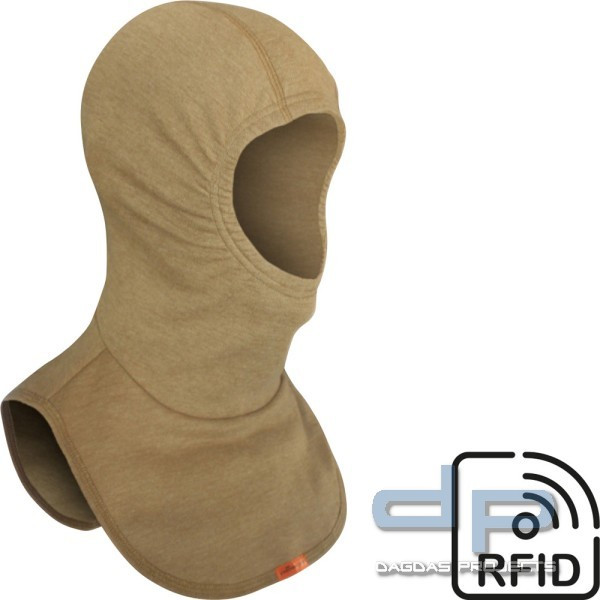 comazo Flammschutzhaube PBI, mit RFID-Transponder, 2-lagig, EN 13911
