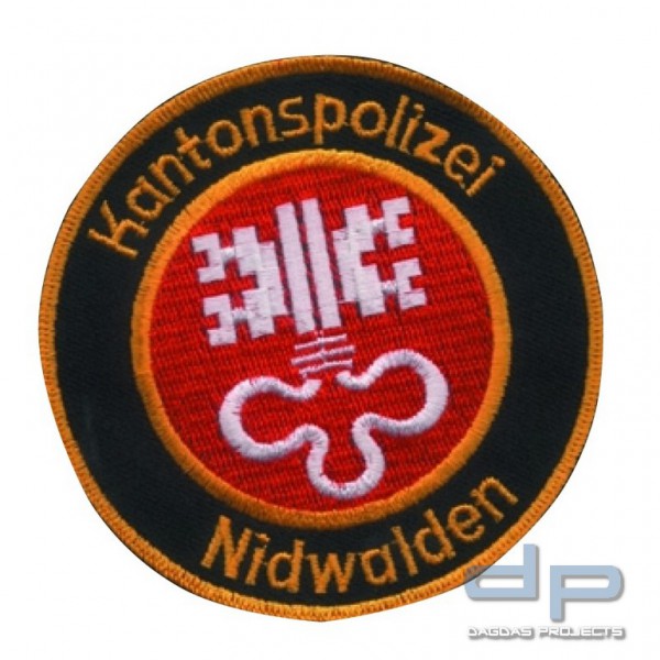 Stoffaufnäher - Kantonspolizei Nidwalden (Schweiz / Switzerland)