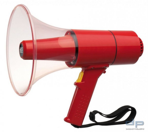 WHM-025S Waterproof HandMegaphon, max. 25 W, rot, mit Sirenensignal