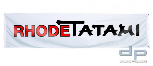 RHODE TATAMI Banner, 300 x 80 cm