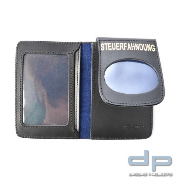 COP Dienstausweismäppchen Ohne Druck - Leder Etui Für Scheckkarten Und Ausweise