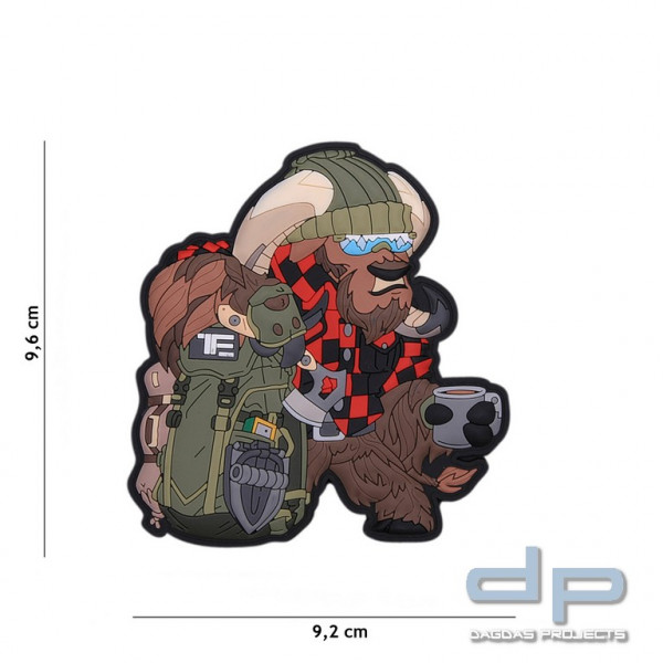 Emblem 3D PVC Bushcraft Ox No.2