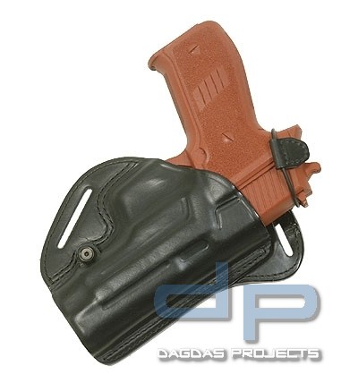 Radar Backdraw Lederholster Glock 19/23 - Rechts