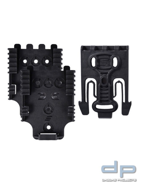 SAFARILAND® QLS2-Kit 3 (1 x Gabel QLS2-19, 2 x Aufnahmeplatte QLS2-22)