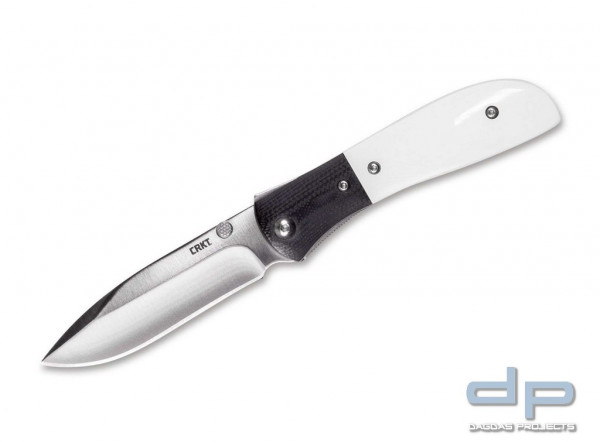 CRKT M4-02M White Drop Point Taschenmesser