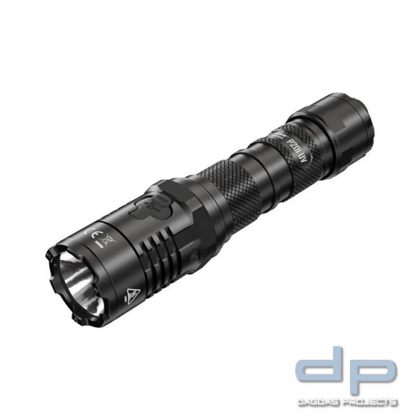 NiteCore® Taschenlampe P20i mit UV Licht - inkl. Akku und Holster