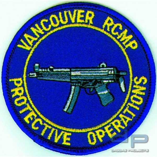 Stoffaufnäher - Vancouver (B.C.) RCMP - Royal Canadian Mounted Police