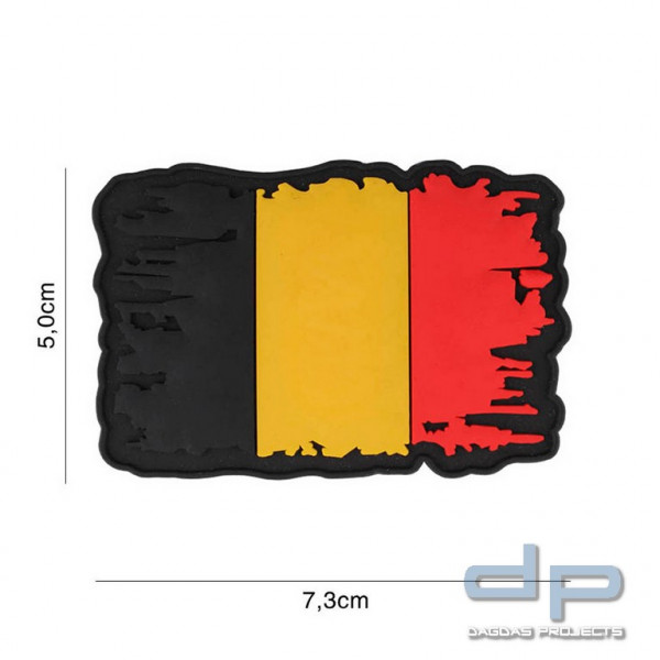 Emblem 3D PVC Belgien vintage