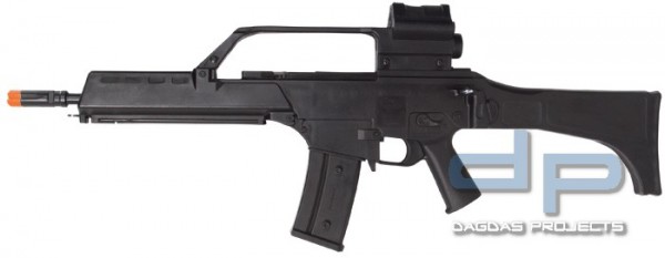 BLUEGUNS Trainingswaffe H&amp;K G36K Black