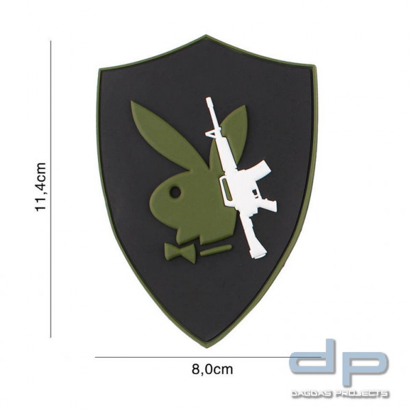 Emblem 3D PVC Playboy Gun