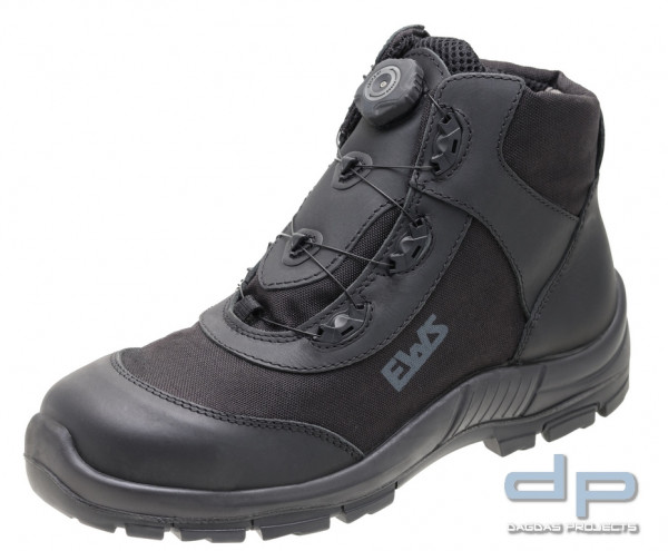 EWS Dynamic Safety S3 Sicherheitsschuh Knöchelhoch Leder Black Edition