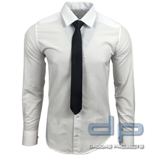 Krawatte mit Gummizug Farbe schwarz ohne Aufdruck