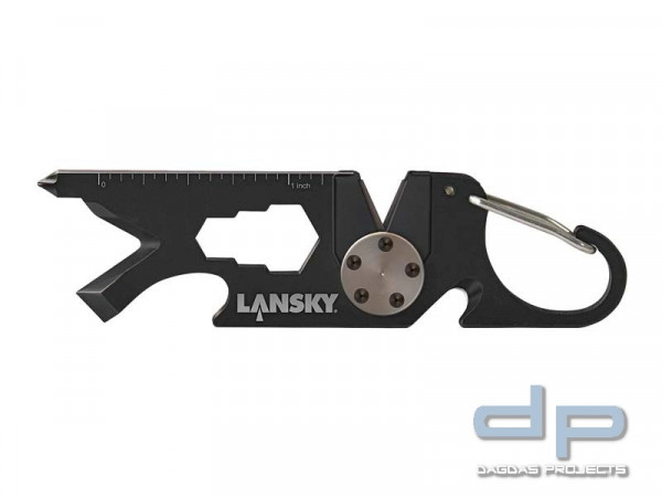 LANSKY Messerschärfer ROADIE, 8-in-1 Schlüsselwerkzeug