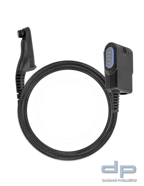 N-ear CHOICE(TM) - T1 PTT Schultermikro - Set, wasserdicht, schwarz