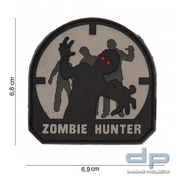 Emblem PVC Zombie Hunter SWAT