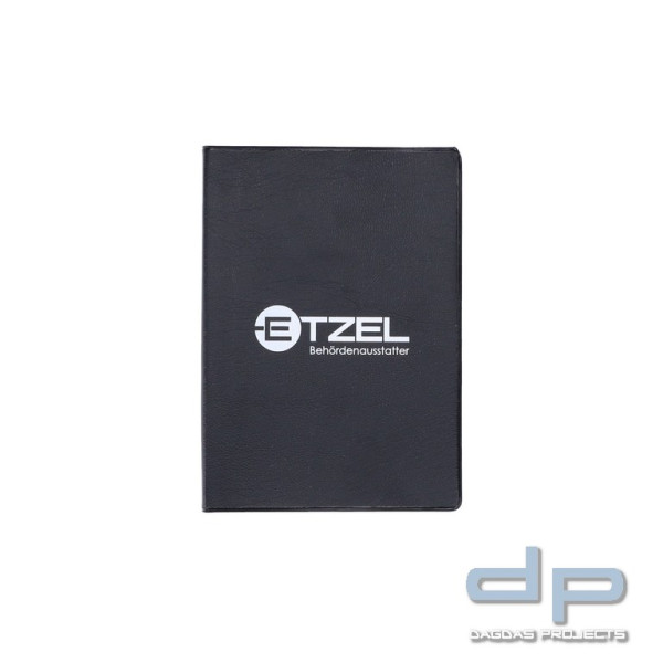ETZEL® Notizbuch, schwarz >SOFT<