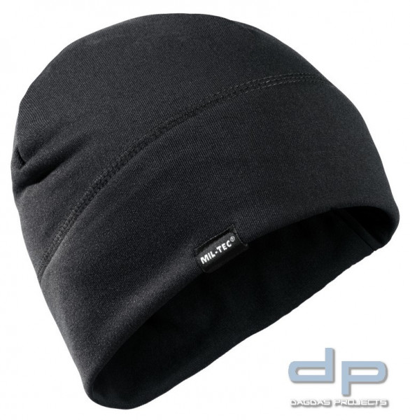 MIL-TEC ARMY BEANIE SOFT FLEECEMÜTZE Schwarz 12144102