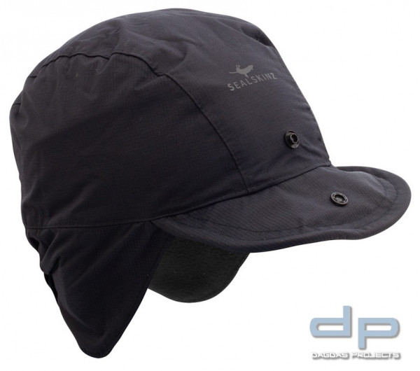 SealSkinz Mütze Kirstead - Unisex Ausführung für extrem kaltes Wetter in Oliv und Schwarz
